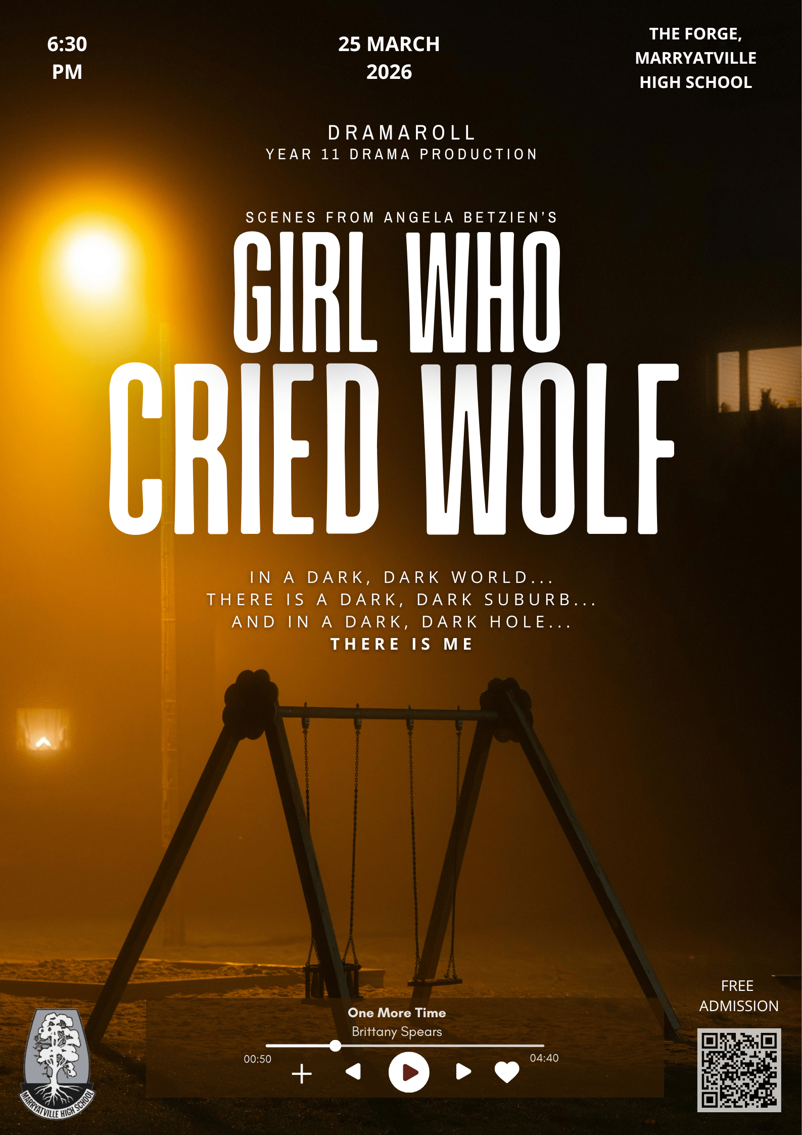 Year 11 Drama Production: Snippets from A Girl Who Cried Wolf ...