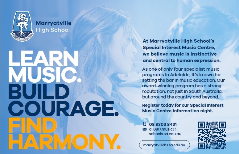 Marryatville High School Special Interest Music Information Night