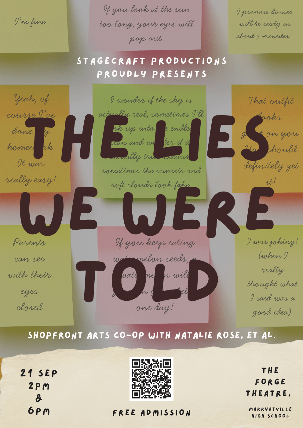The Lies We Were Told The Lies We Were Told Poster